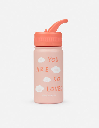 Elevated Faith You Are So Loved Kids Water Bottle - AVBL MRKT (1)