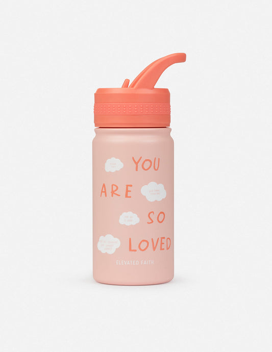 Elevated Faith You Are So Loved Kids Water Bottle - AVBL MRKT (1)