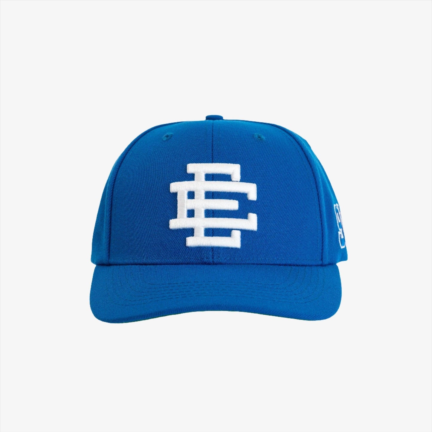 Eric Emanuel EE '91' 3D Embroidered Basic 6-Panel Structured Snapback Hat Blue / White (FW24) [CA912COT-LAPWHT] Casual Fashion Adjustable Dad Cap for Unisex Adult Mens Hypebeast - AVBL MRKT (2)