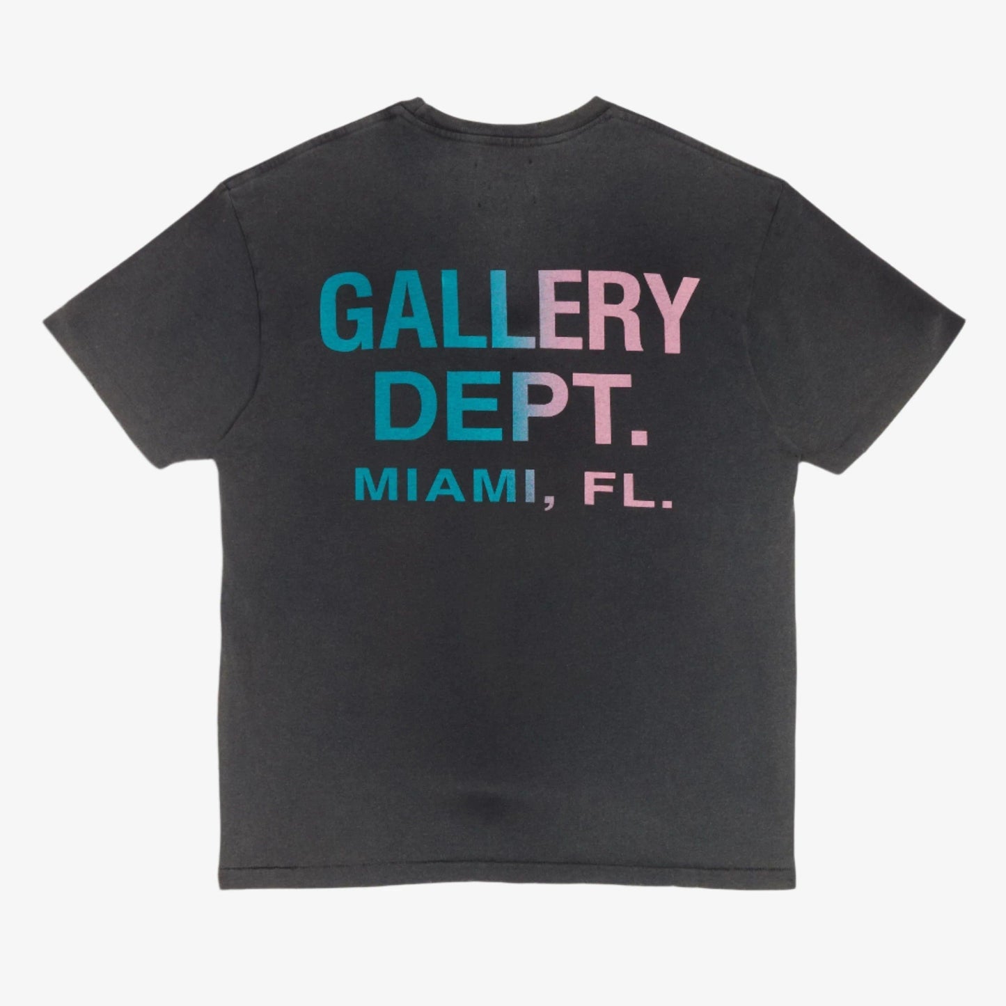 Gallery Dept. 'Miami Boardwalk' Tee Black (2023) [MBT-10033-BLCK] Casual Fashion T-Shirt Top for Unisex Adult Mens Hypebeast - AVBL MRKT (1)
