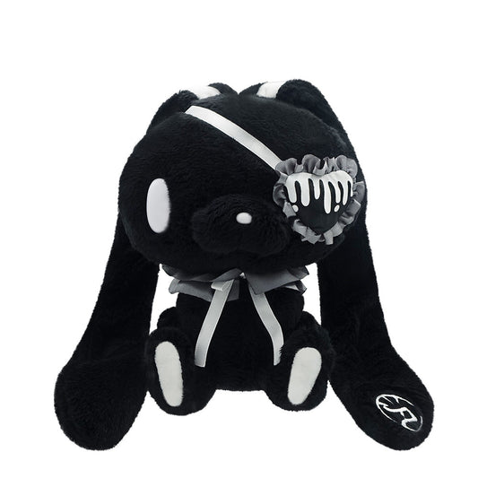 Gloomy Bear All Purpose Bunny Eye Patch Palm-Sized Sitting Plush (Black) - AVBL MRKT (1)