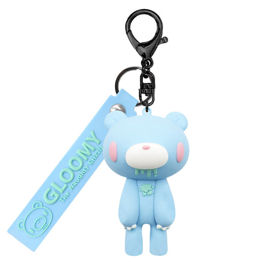 Gloomy Bear Gloomy Figure Key Chain (Cotton Blue) - AVBL MRKT (1)