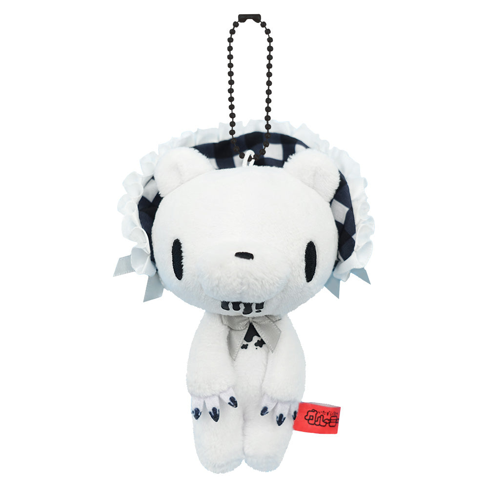 Gloomy Bear Mini Lolita Soft Keychain (White) - AVBL MRKT (1)