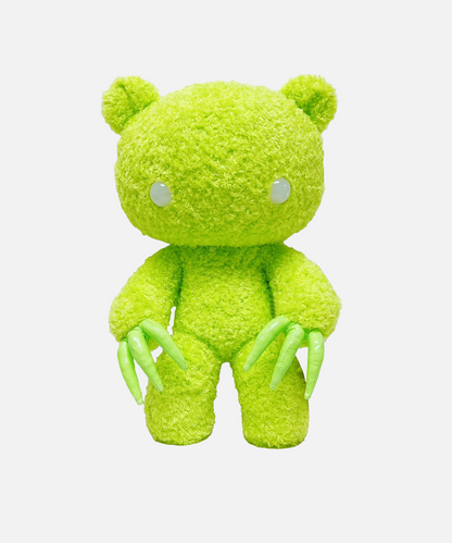 Gloomy Bear Shadow Abstraction 18" Plush [GREEN] - AVBL MRKT (1)