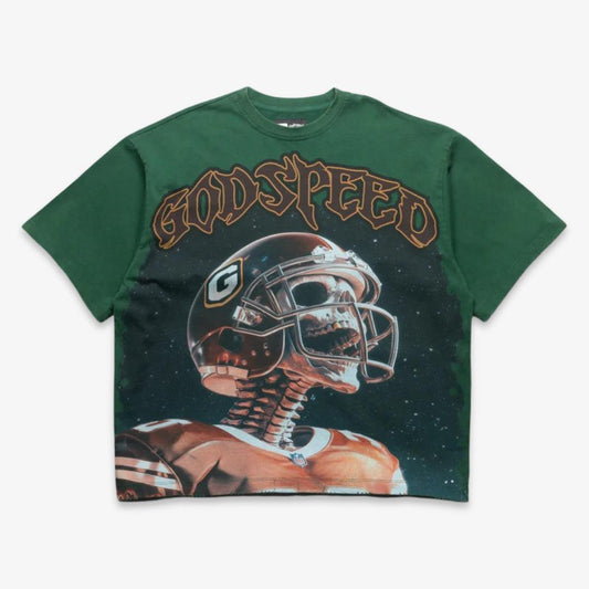 Godspeed 'Morale' T-Shirt Hunter Green (Edition of 444) - AVBL MRKT (1)