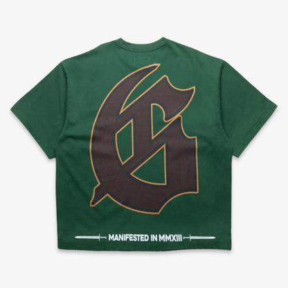 Godspeed 'Morale' T-Shirt Hunter Green (Edition of 444) - AVBL MRKT (2)