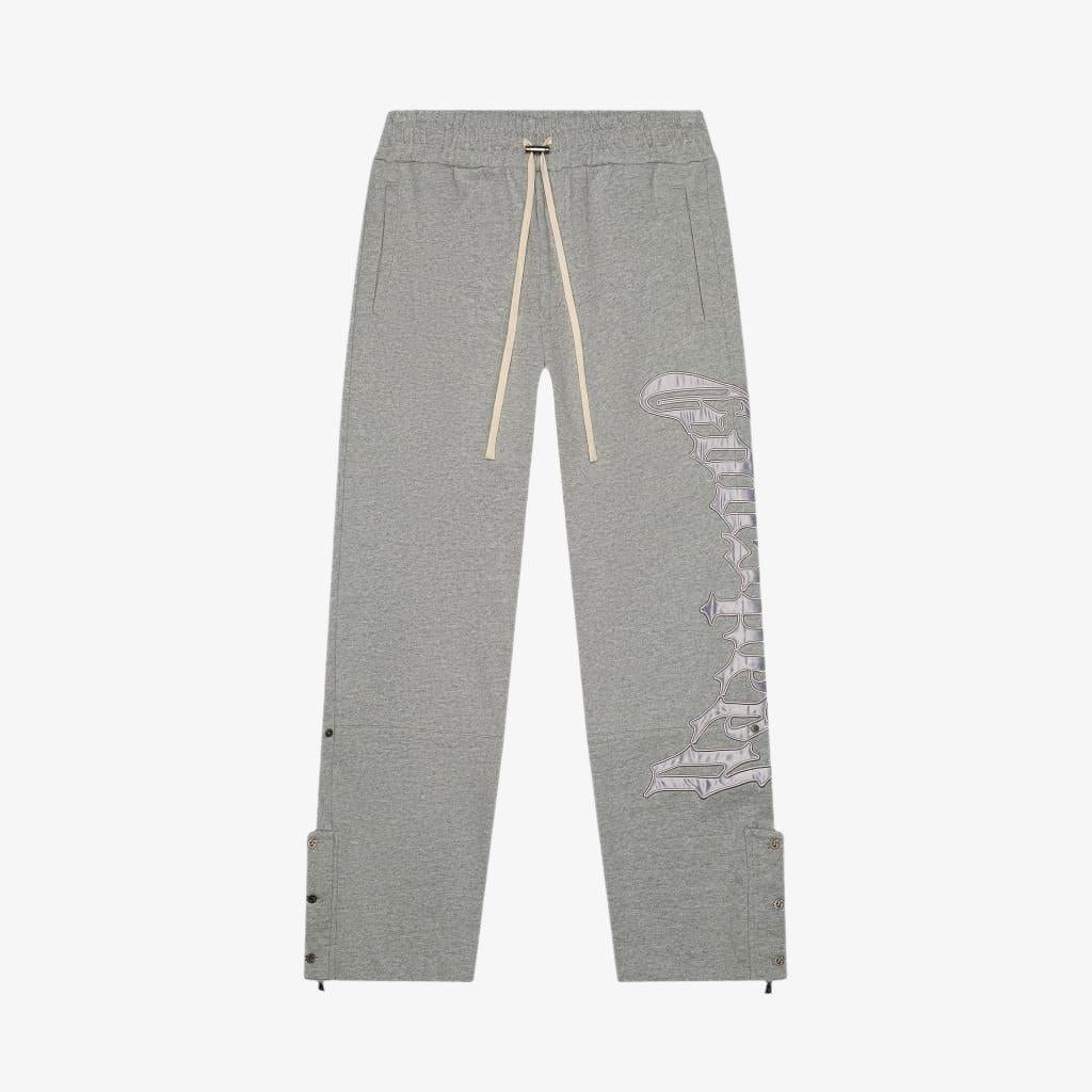 Godspeed 'OG Logo V2' 500 GSM French Terry Sweatsuit Grey / Silver Satin (Hoodie and Sweatpants) [GS005] Casual Fashion Hooded Sweatshirt Sweater Bottoms for Unisex Adult Mens Hypebeast - AVBL MRKT (6)