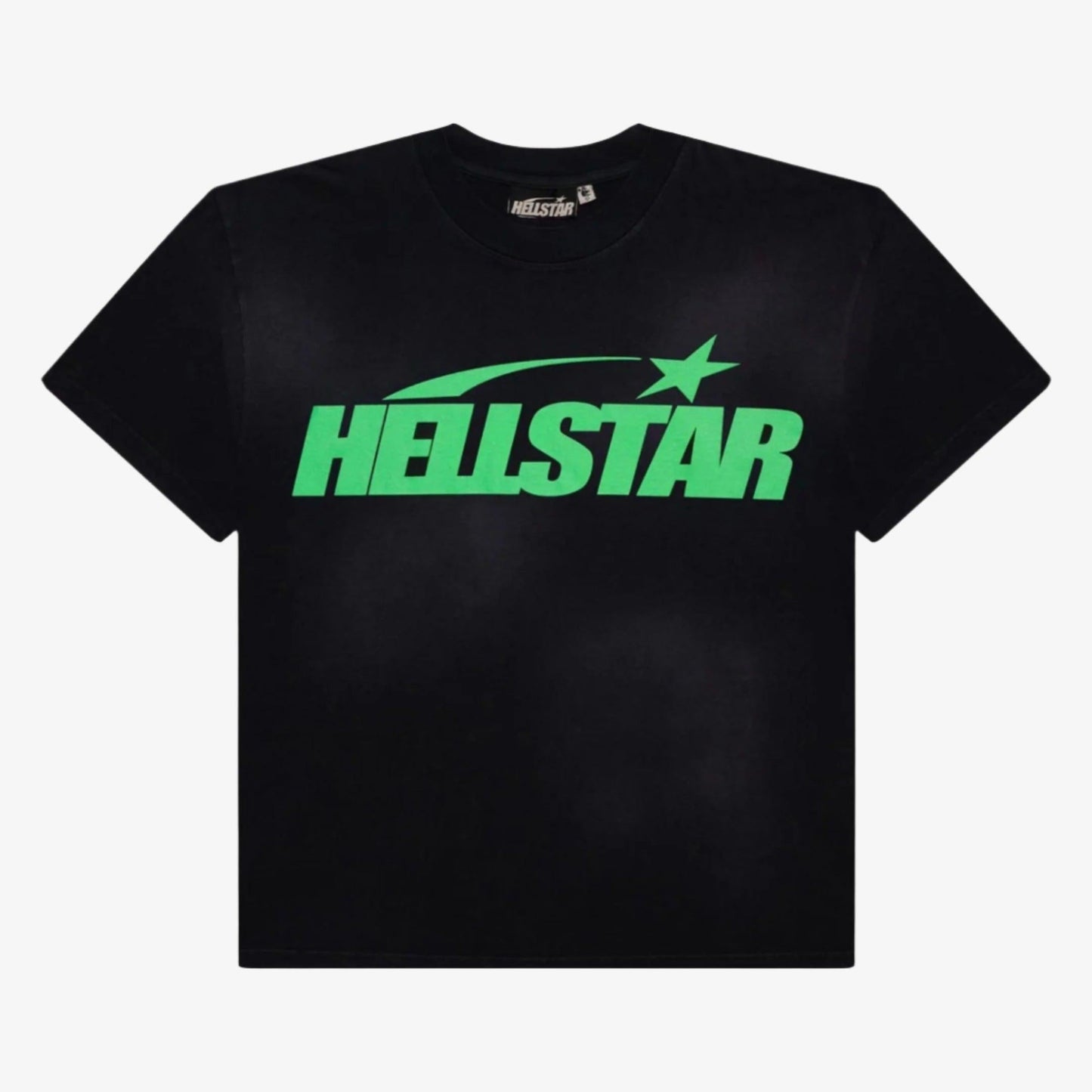 Hellstar T-Shirt 'Classic' Black / Green (SS24) (Regular Print) [HSCC01TEE001-GRN] Casual Fashion Tee Top for Unisex Adult Mens Hypebeast - AVBL MRKT (1)