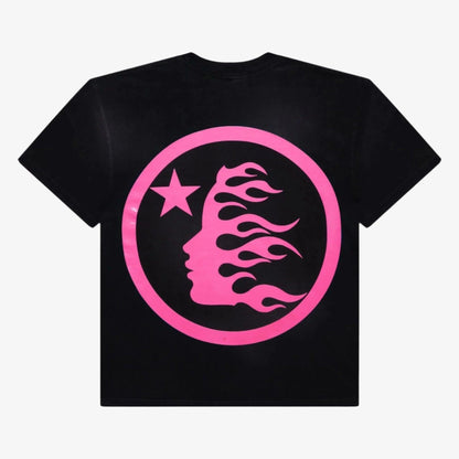 Hellstar T-Shirt 'Classic' Black / Pink (SS24) (Regular Print) [HSCC01TEE001-PNK] Casual Fashion Tee Top for Unisex Adult Mens Hypebeast - AVBL MRKT (2)