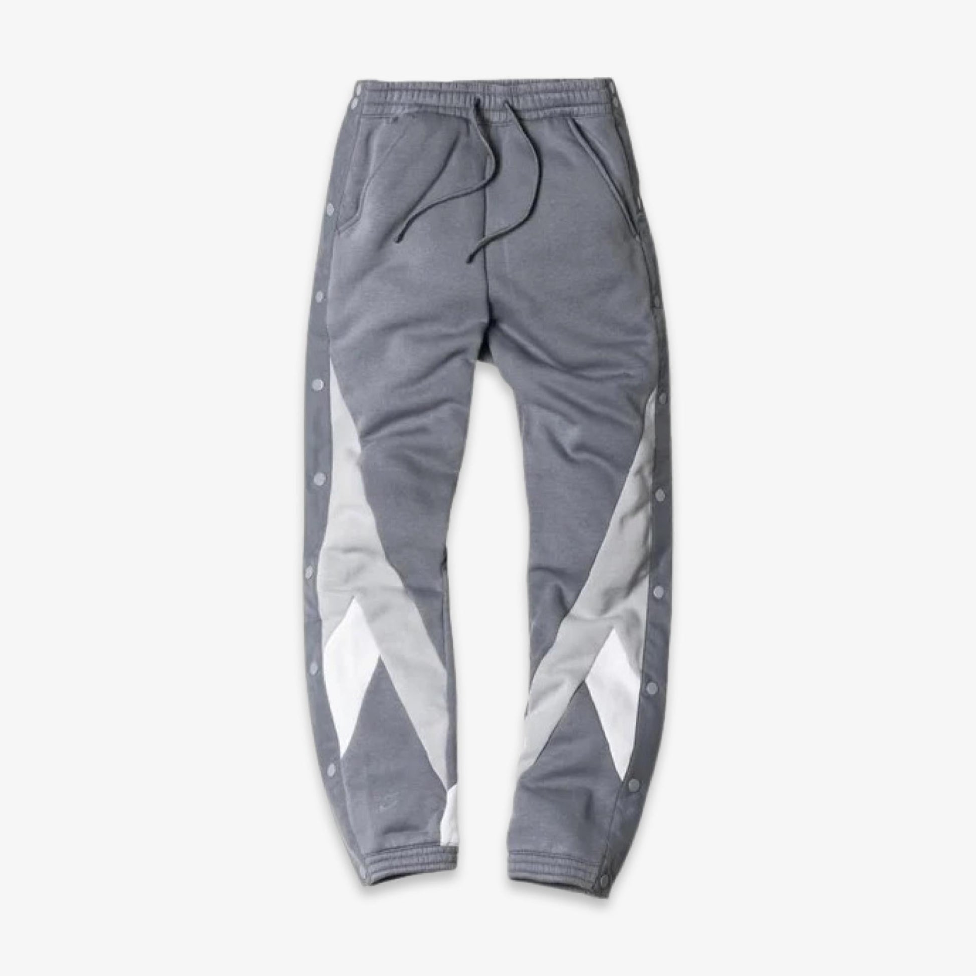 Kith x Nike Tearaway Pant Grey (FW17) [NKAH8724-065] Casual Fashion Bottoms for Unisex Adult Mens Hypebeast - AVBL MRKT (1)