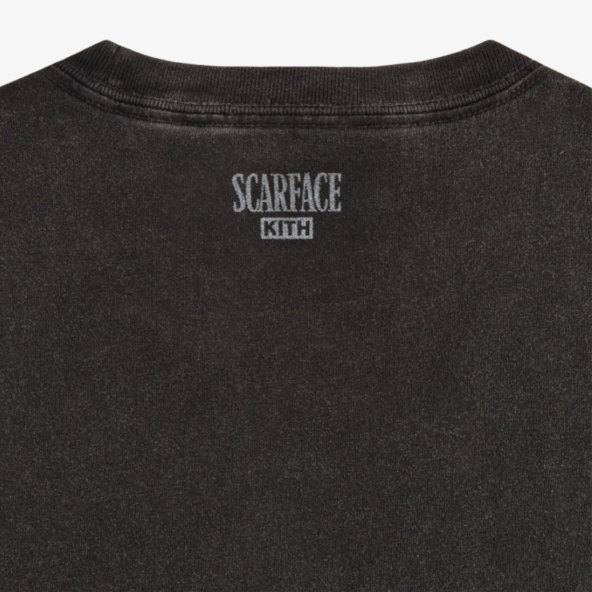 Kith x Scarface 'Film Poster' Vintage Tee Black (SS25) [KHM034171-001] Casual Fashion T-Shirt Top for Unisex Adult Mens Hypebeast - AVBL MRKT (4)