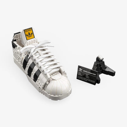 LEGO x adidas Originals 'Superstar' Building Kit (10282) [13345] Collectible Toy for Unisex Kids GS Youth Baby Toddler Adult Mens Womens Hypebeast - AVBL MRKT (1)