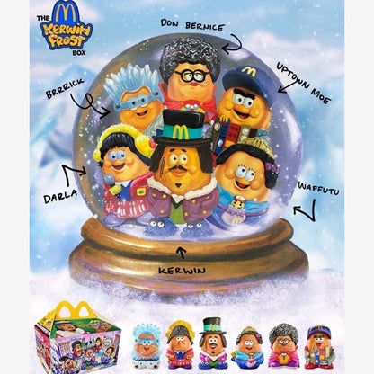McDonald's x Kerwin Frost McNuggets Buddies Vinyl Figure Blind Box Fashion Collectible Toy for Unisex Kids GS Youth Baby Toddler Adult Womens Hypebeast - AVBL MRKT (11)