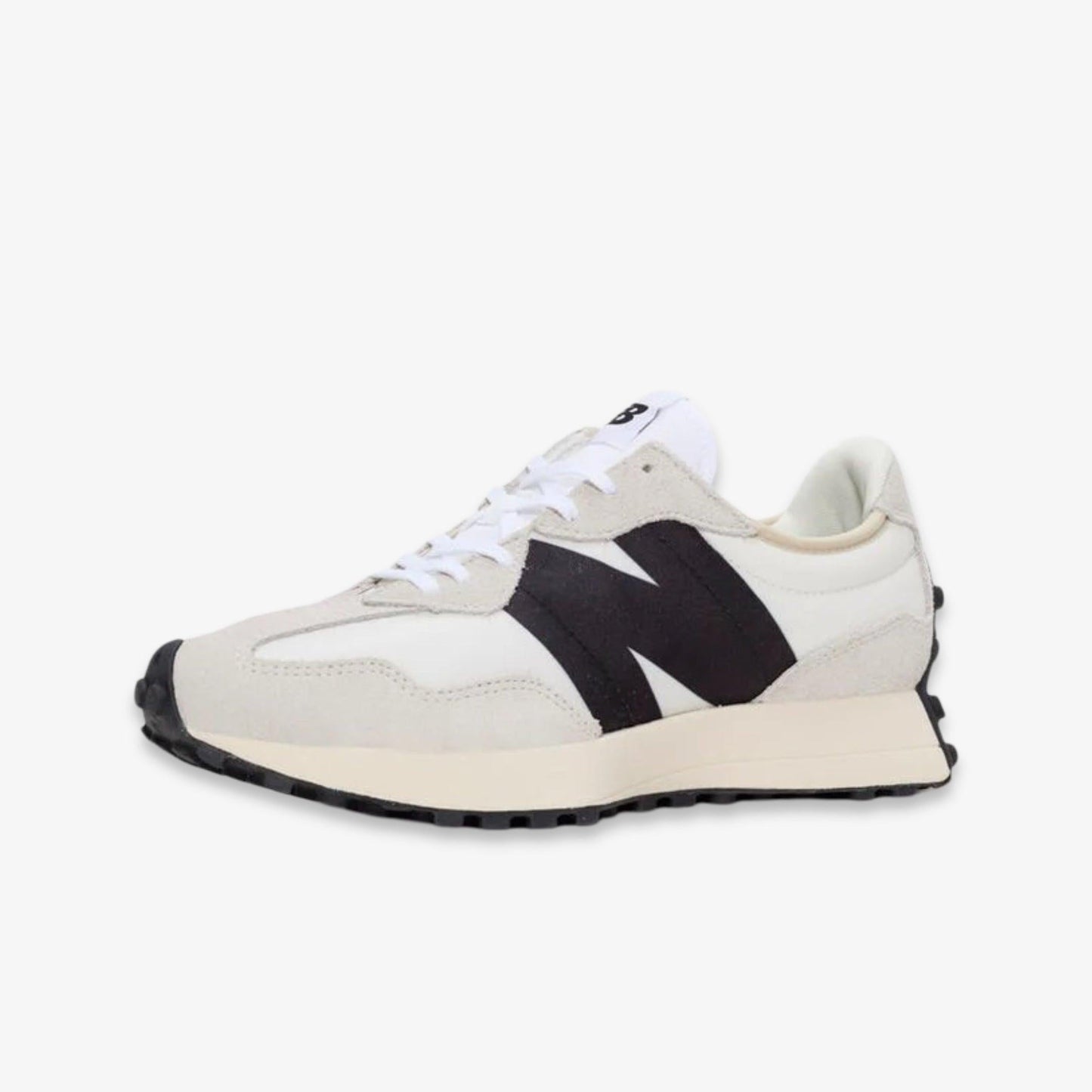 New Balance 327 'Sea Salt / Black' (2022) (Womens) [WS327FE] Athletic Casual Fashion Running Sports Sneakers in for Unisex Adult Female Ladies Girls WMNS - AVBL MRKT (1)