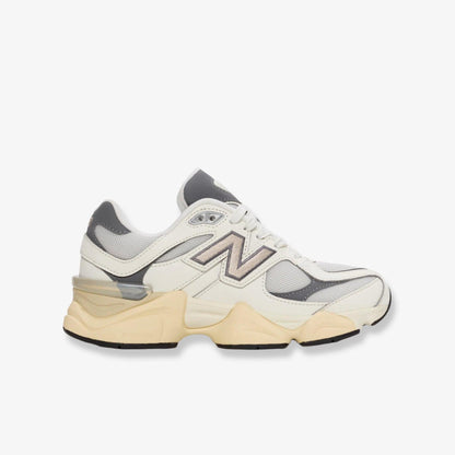 New Balance 9060 'Sea Salt / Castlerock' (2025) (GS) [GC9060GA] Athletic Casual Fashion Running Sports Sneakers in Sea Salt / Castlerock for Unisex Youth Kids Junior Boys Girls - AVBL MRKT (4)