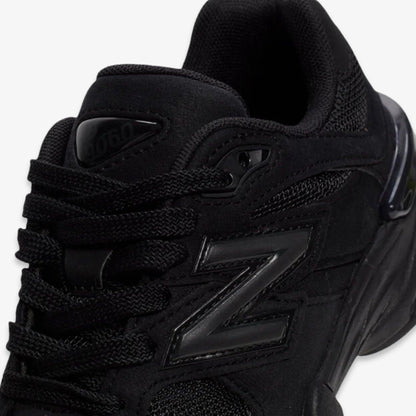 New Balance 9060 'Triple Black / Phantom' (2025) (GS) [GC9060BB] Athletic Casual Fashion Running Sports Sneakers in Black / Phantom for Unisex Youth Kids Junior Boys Girls - AVBL MRKT (9)
