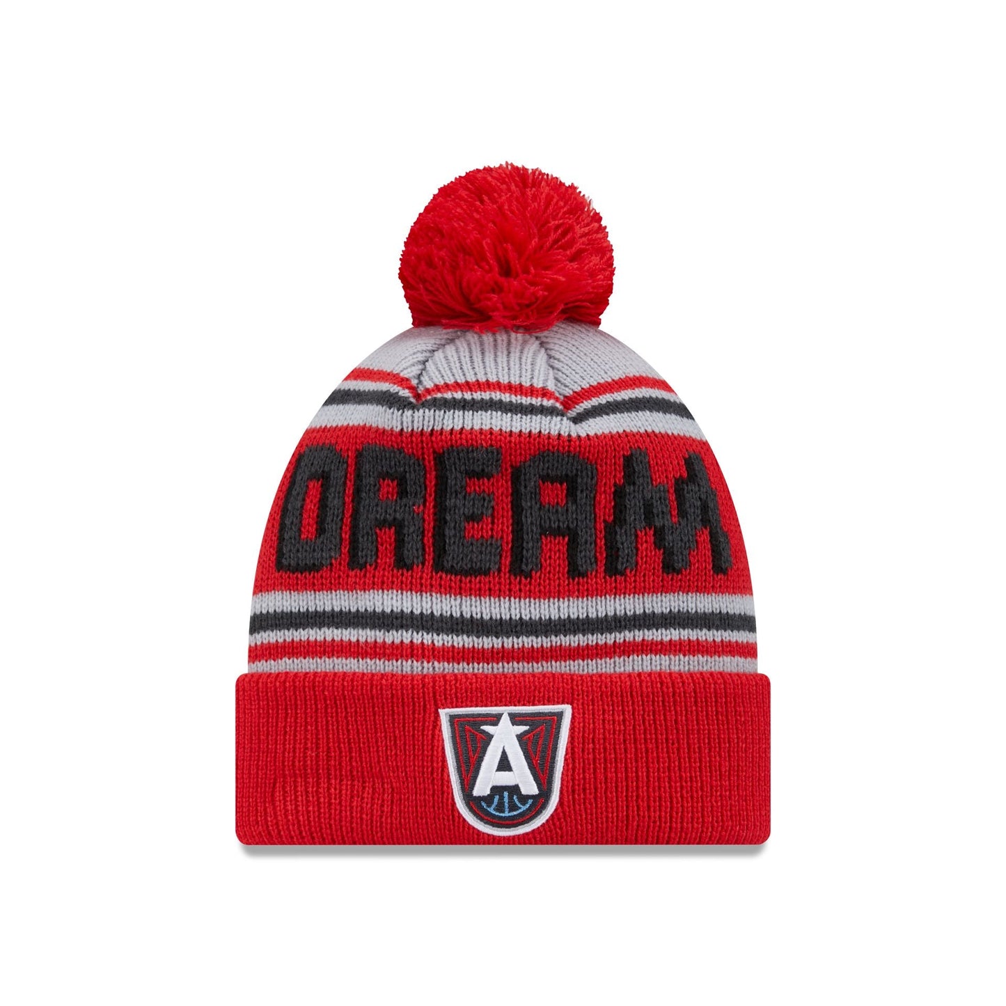 New Era Atlanta Dream 2024 Team Pom Knit Hat - AVBL MRKT (1)