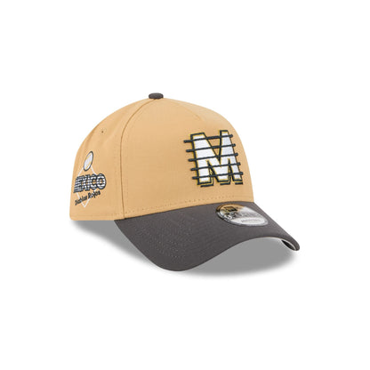 New Era Diablos Rojos del México Bronze 9FORTY A-Frame Snapback Hat - AVBL MRKT (1)