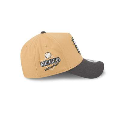 New Era Diablos Rojos del México Bronze 9FORTY A-Frame Snapback Hat - AVBL MRKT (4)