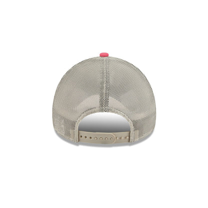 New Era Diablos Rojos del México Two-Tone Pink Rose 9FORTY A-Frame Snapback Hat - AVBL MRKT (6)