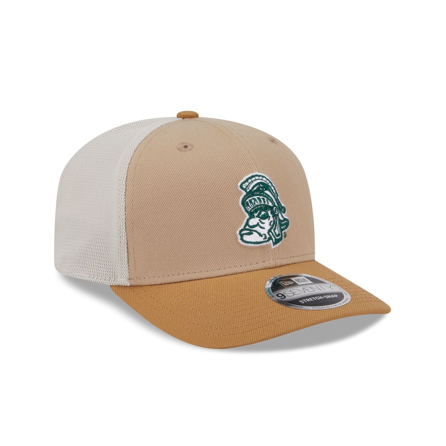 New Era Michigan State Spartans College Vault Stone 9SEVENTY Trucker Hat - AVBL MRKT (3)