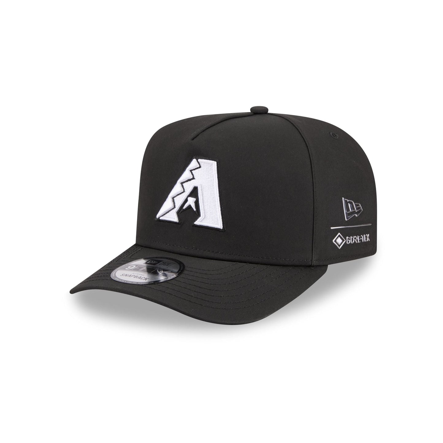 New Era x MLB x Arizona Diamondbacks GORE-TEX Black 9FIFTY A-Frame Snapback Hat - AVBL MRKT (1)