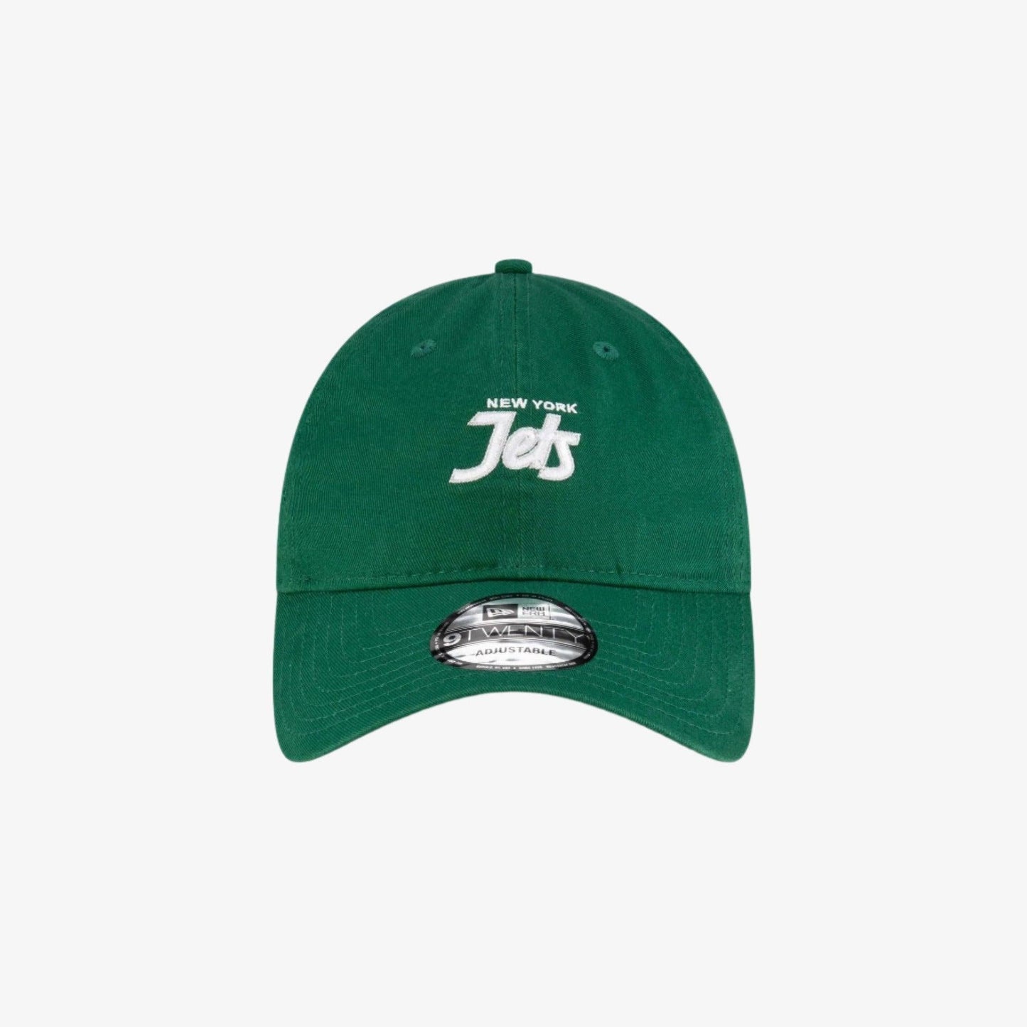 New Era x NFL New York Jets Washed Script 9TWENTY Adjustable Hat Green Casual Fashion Headwear for Unisex Adult Mens Womens Kids GS Youth Hypebeast - AVBL MRKT (2)