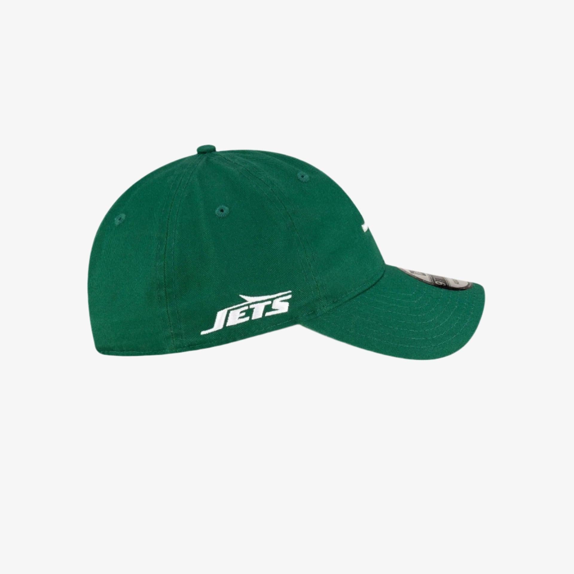 New Era x NFL New York Jets Washed Script 9TWENTY Adjustable Hat Green Casual Fashion Headwear for Unisex Adult Mens Womens Kids GS Youth Hypebeast - AVBL MRKT (5)