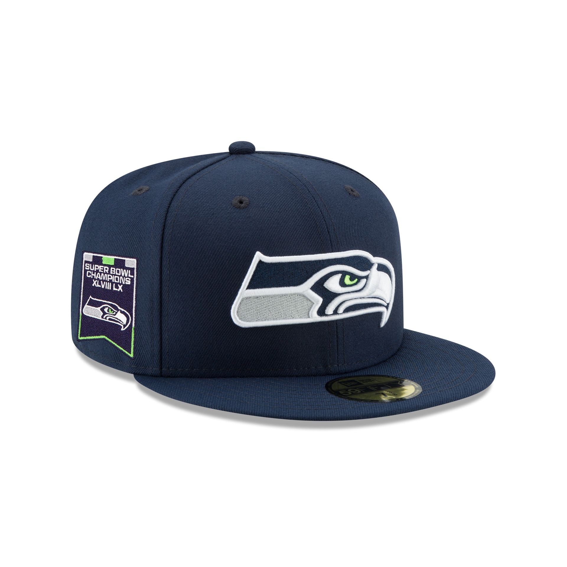 New Era x NFL x Seattle Seahawks Super Bowl LX Champions Multi-Year Ba ...