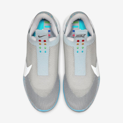Nike Adapt BB 'Air Mag' (US Charger) (2018) [AO2582-002] Athletic Basketball Sports Sneakers in Wolf Grey / Multi-Color for Unisex Adult Mens - AVBL MRKT (5)