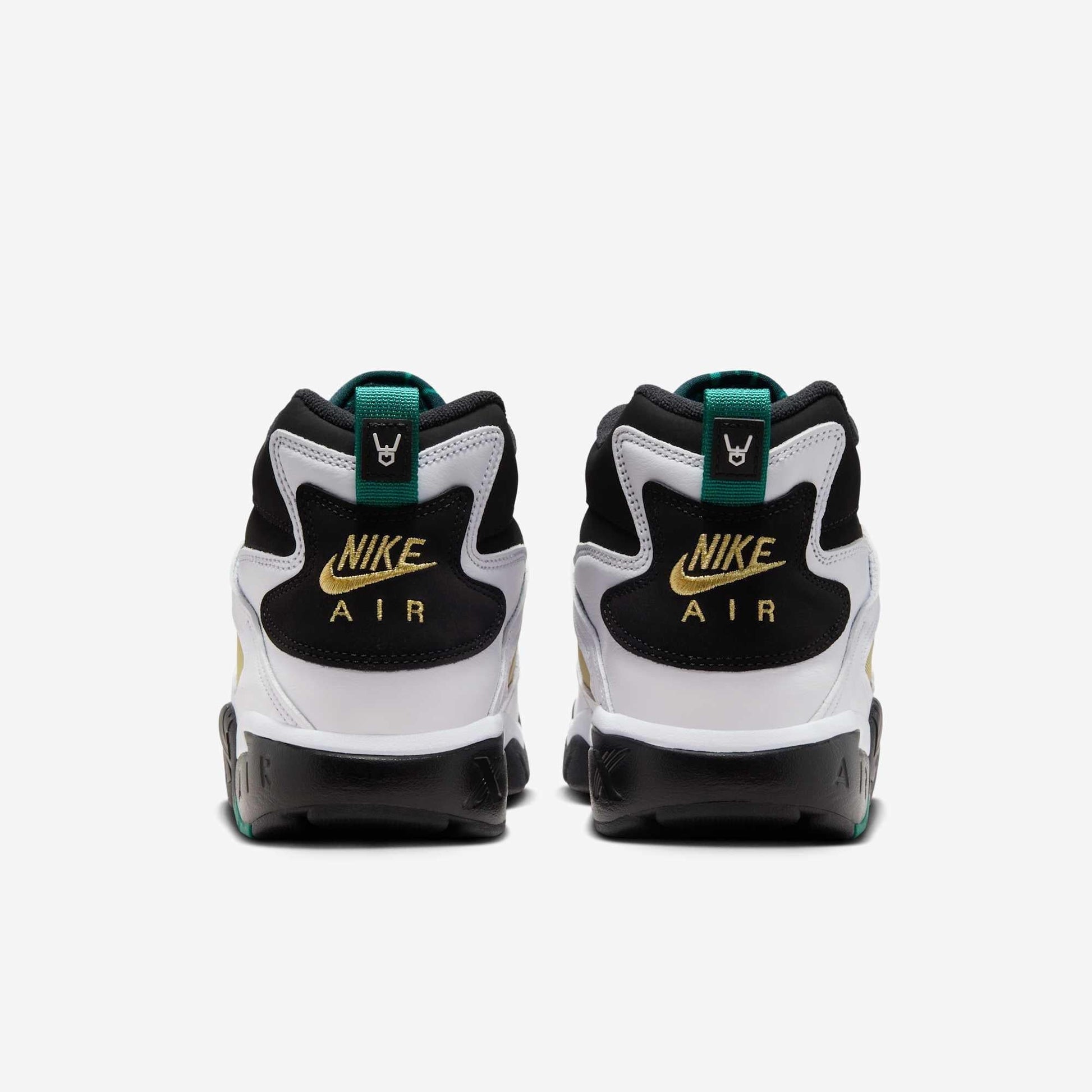 Nike Air Diamond Turf 93 'Emerald' (2025) [IB2240-001] Athletic Training Casual Fashion Sneakers in Black / Mystic Green - White for Unisex Adult Mens - AVBL MRKT (6)