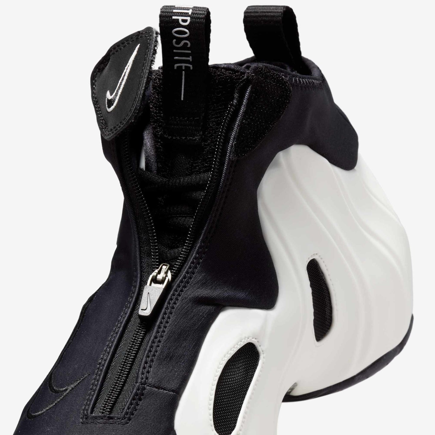 Nike Air Flightposite 'Sail' (2025) [HJ4481-100] Athletic Basketball Sports Sneakers in Sail / Black - Metallic Silver for Unisex Adult Mens - AVBL MRKT (7)