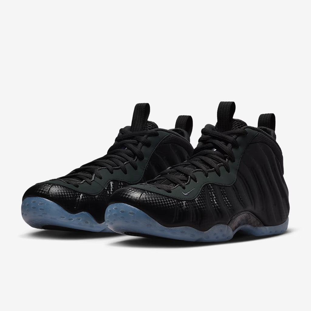 Nike Air Foamposite One 'Black Carbon Fiber' (2025) [HF2902-002] Athletic Basketball Sports Sneakers in Black / Black - Dark Smoke Grey for Unisex Adult Mens - AVBL MRKT (1)