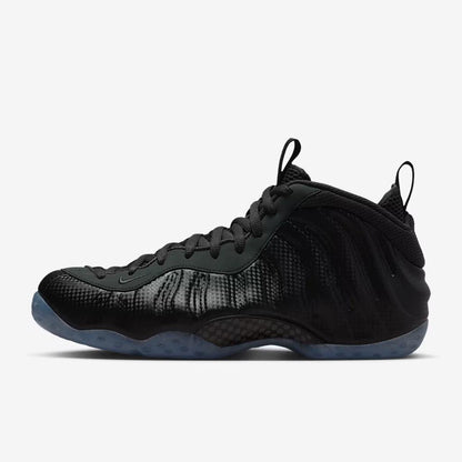 Nike Air Foamposite One 'Black Carbon Fiber' (2025) [HF2902-002] Athletic Basketball Sports Sneakers in Black / Black - Dark Smoke Grey for Unisex Adult Mens - AVBL MRKT (2)
