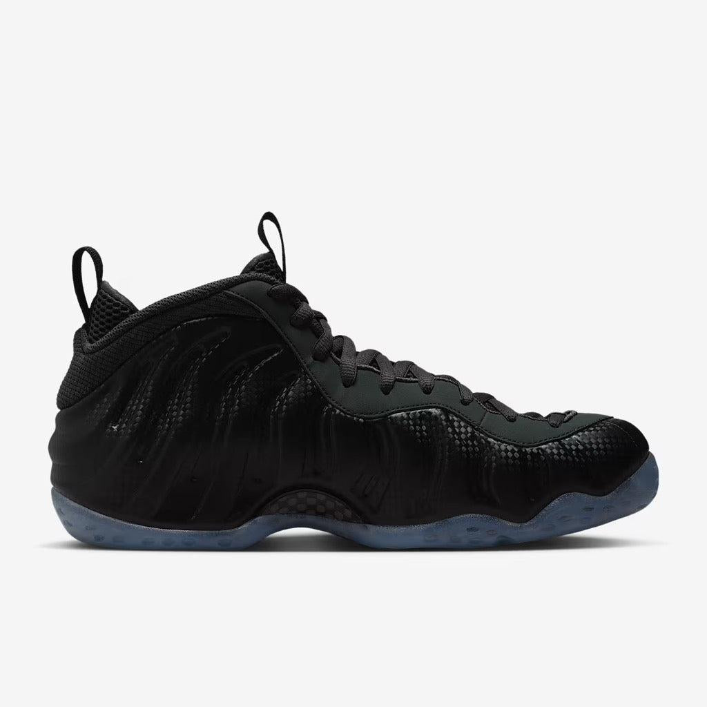 Nike Air Foamposite One 'Black Carbon Fiber' (2025) [HF2902-002] Athletic Basketball Sports Sneakers in Black / Black - Dark Smoke Grey for Unisex Adult Mens - AVBL MRKT (4)