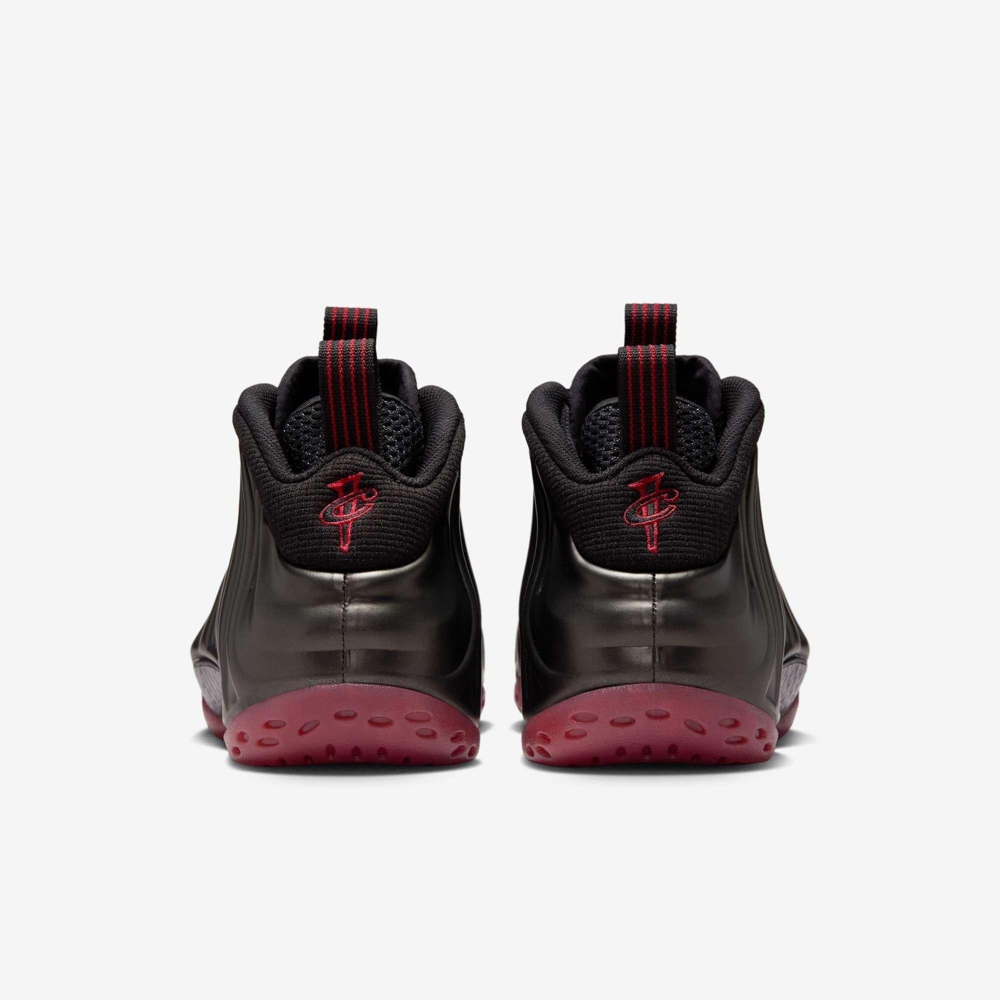 Nike Air Foamposite One 'Cough Drop / Bred' (2025) [IB2219-001] Athletic Basketball Sports Sneakers in Black / Varsity Red for Unisex Adult Mens - AVBL MRKT (6)