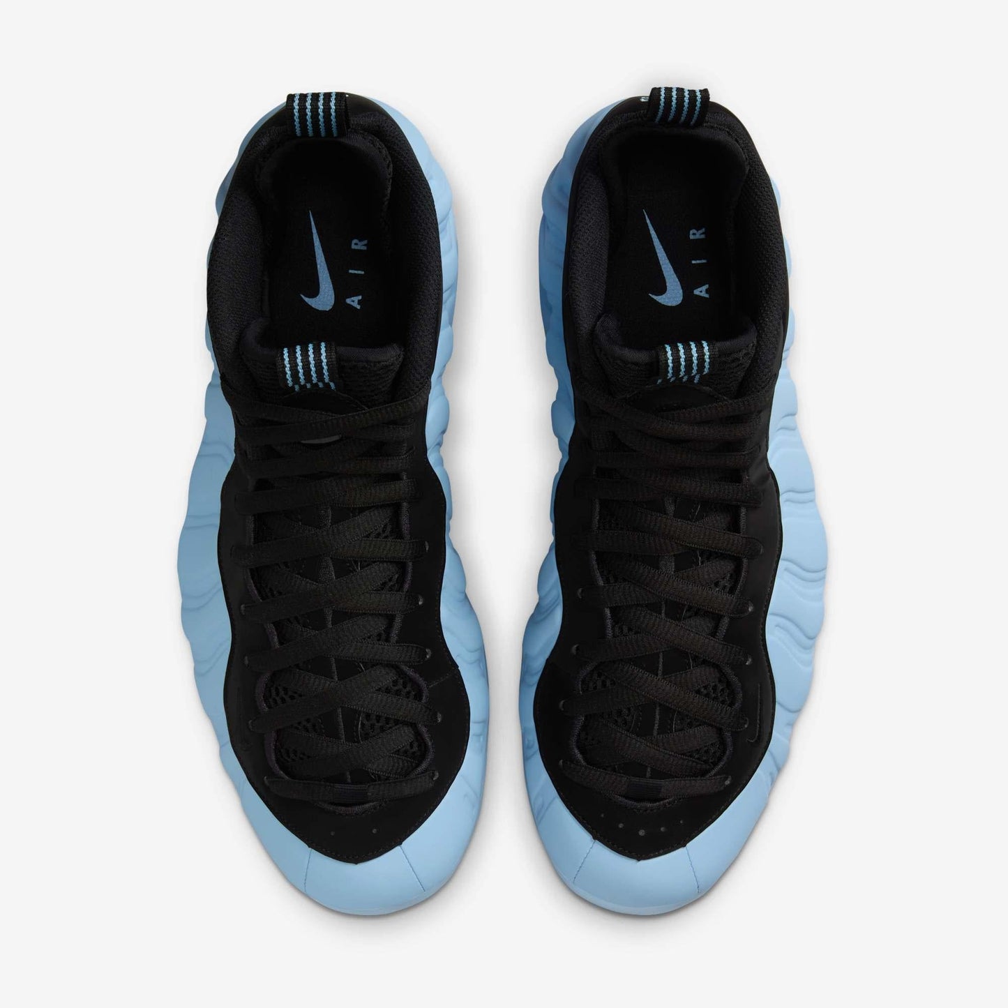 Nike Air Foamposite One 'Psychic Blue / UNC' (2025) [HJ6014-400] Athletic Basketball Sports Sneakers in Psychic Blue / Black for Unisex Adult Mens - AVBL MRKT (5)