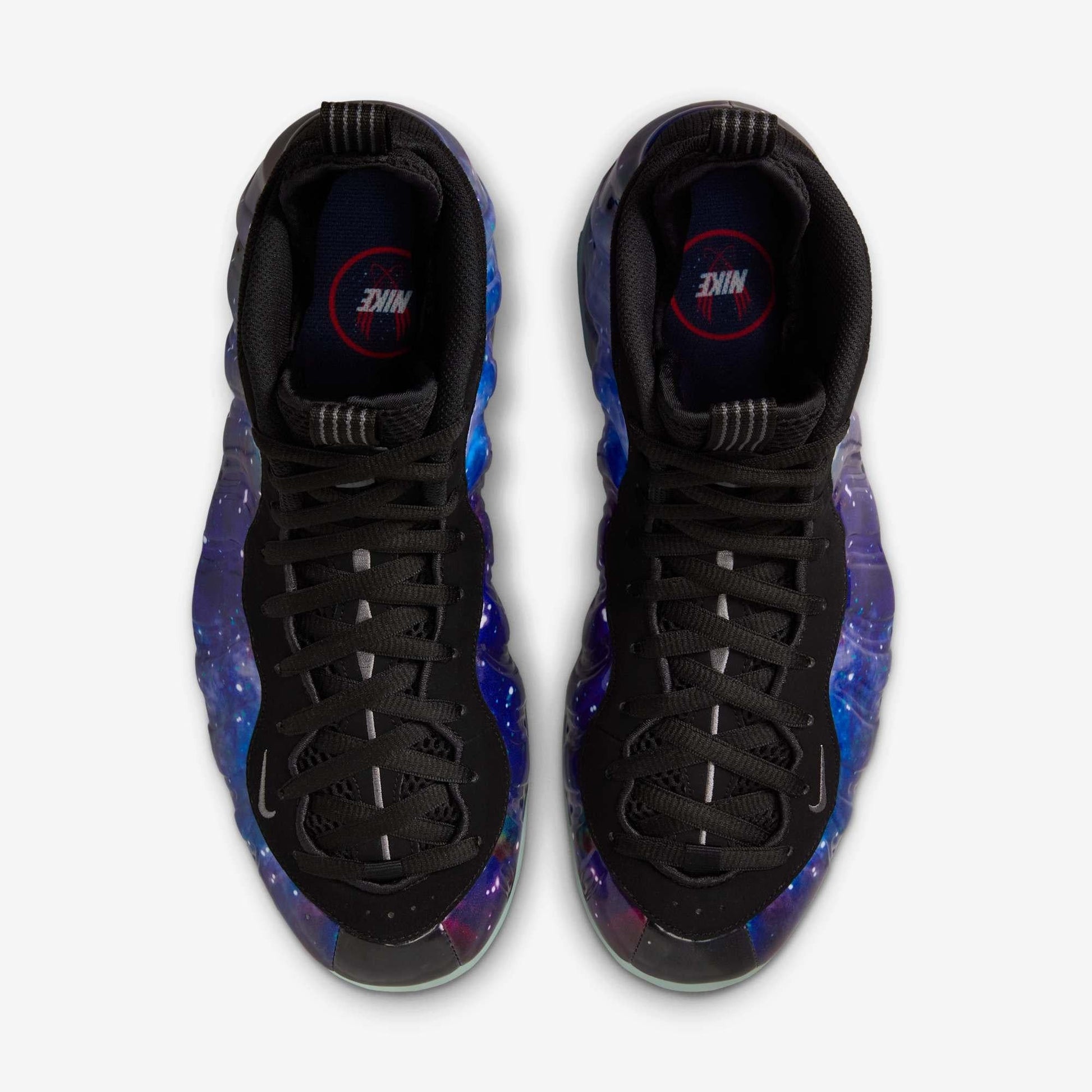 Nike Air Foamposite One QS 'Galaxy / All-Star' (2025) [FQ4303-400] Athletic Basketball Sports Sneakers in Obsidian / Anthracite - Black for Unisex Adult Mens - AVBL MRKT (5)