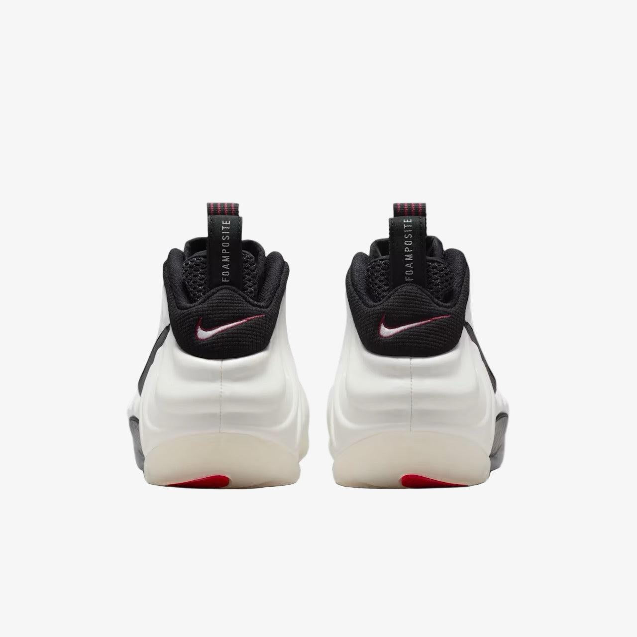 Nike Air Foamposite Pro 'Pearl' (2025) [HF0794-200] Athletic Basketball Sports Sneakers in Pearl White / White - Black - True Red for Unisex Adult Mens - AVBL MRKT (6)