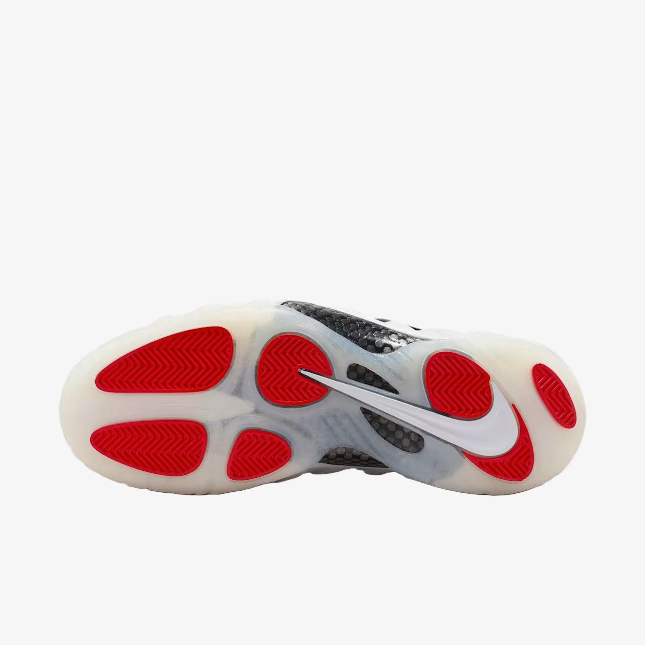 Nike Air Foamposite Pro 'Pearl' (2025) [HF0794-200] Athletic Basketball Sports Sneakers in Pearl White / White - Black - True Red for Unisex Adult Mens - AVBL MRKT (9)