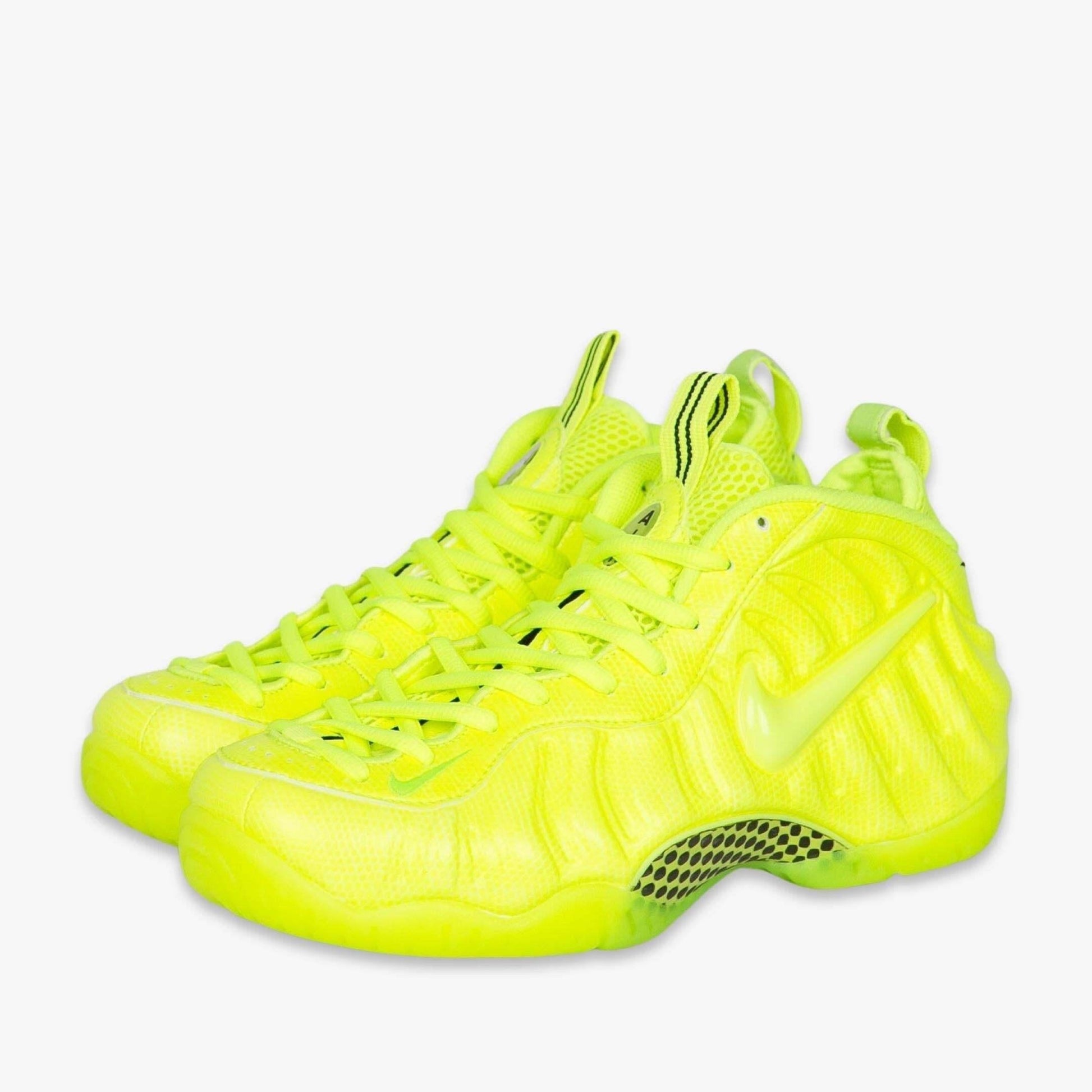 Nike Air Foamposite Pro 'Volt' (2021) [624041-700-21] Athletic Basketball Sports Sneakers in Volt / Volt - Black for Unisex Adult Mens - AVBL MRKT (1)