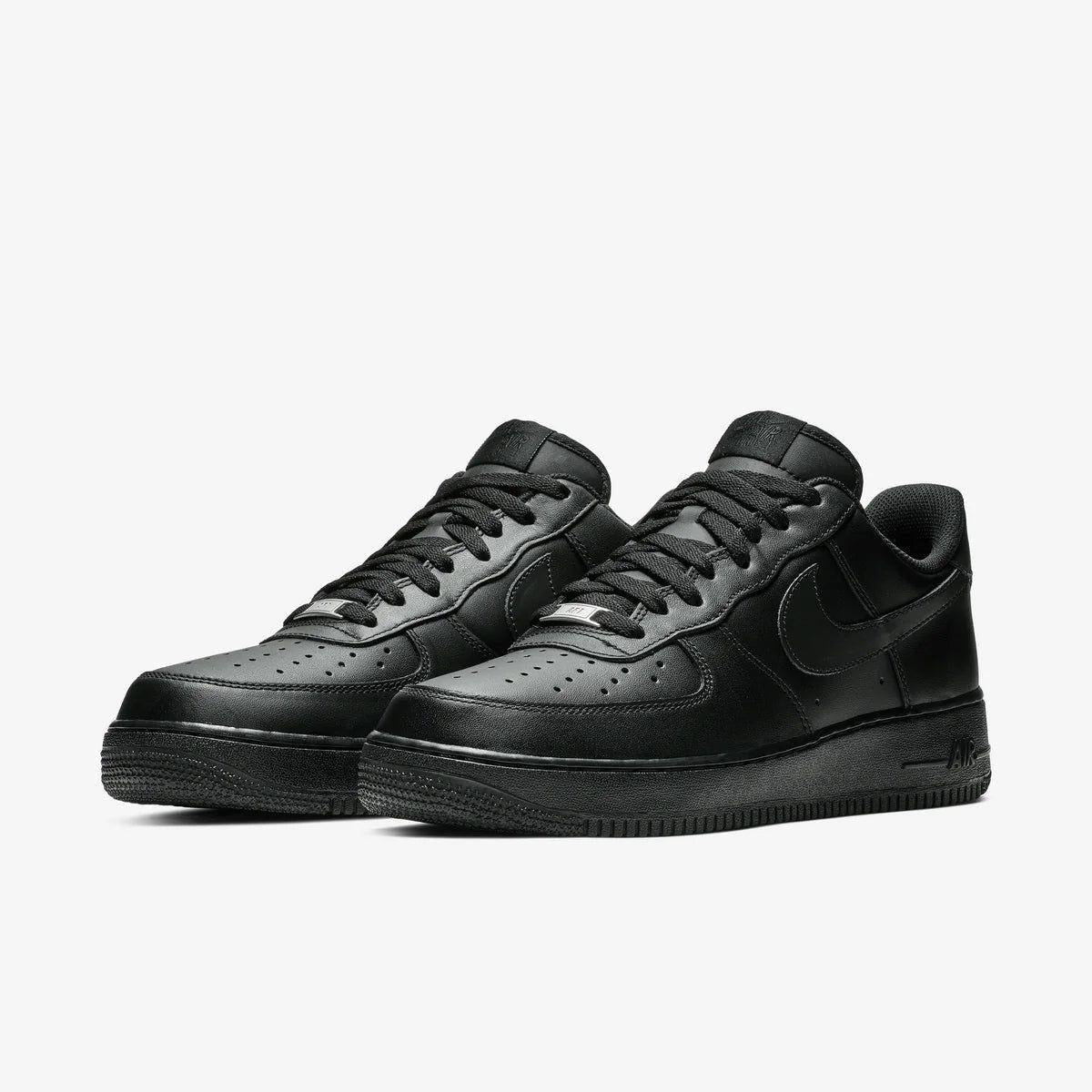 Nike Air Force 1 Low '07 'Triple Black' [CW2288-001] Athletic Basketball Casual Fashion Sports Sneakers in Black / Black - Black for Unisex Adult Mens - AVBL MRKT (1)