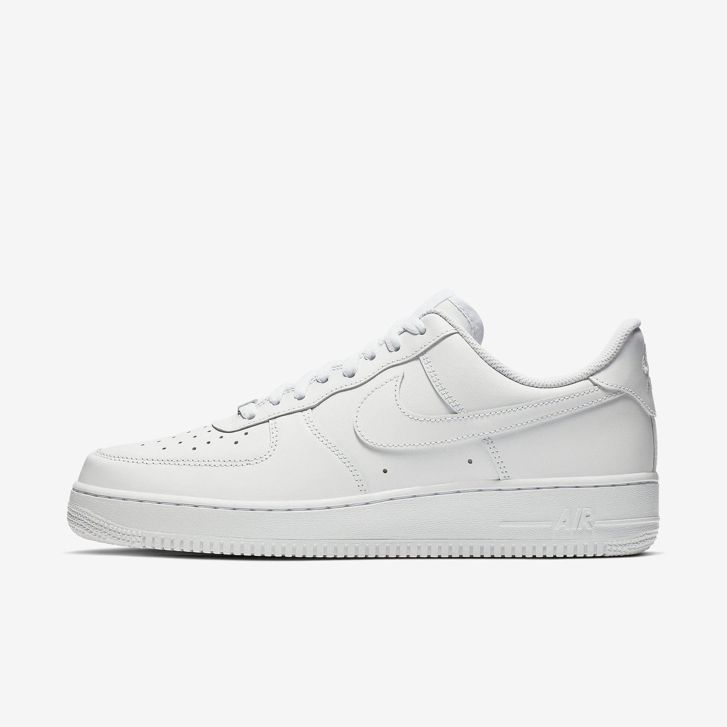 Nike Air Force 1 Low '07 'Triple White' [CW2288-111] Athletic Basketball Casual Fashion Sports Sneakers in White / White - White for Unisex Adult Mens - AVBL MRKT (2)