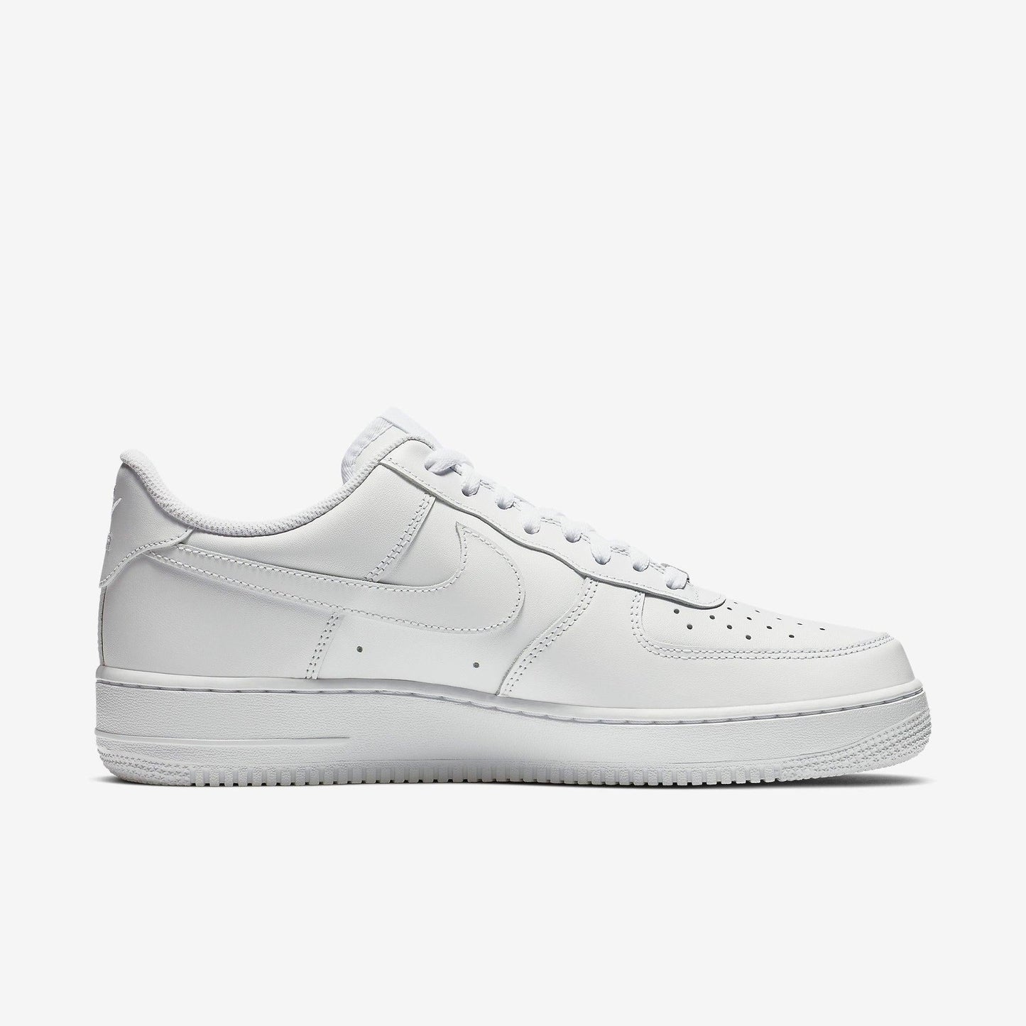 Nike Air Force 1 Low '07 'Triple White' [CW2288-111] Athletic Basketball Casual Fashion Sports Sneakers in White / White - White for Unisex Adult Mens - AVBL MRKT (4)