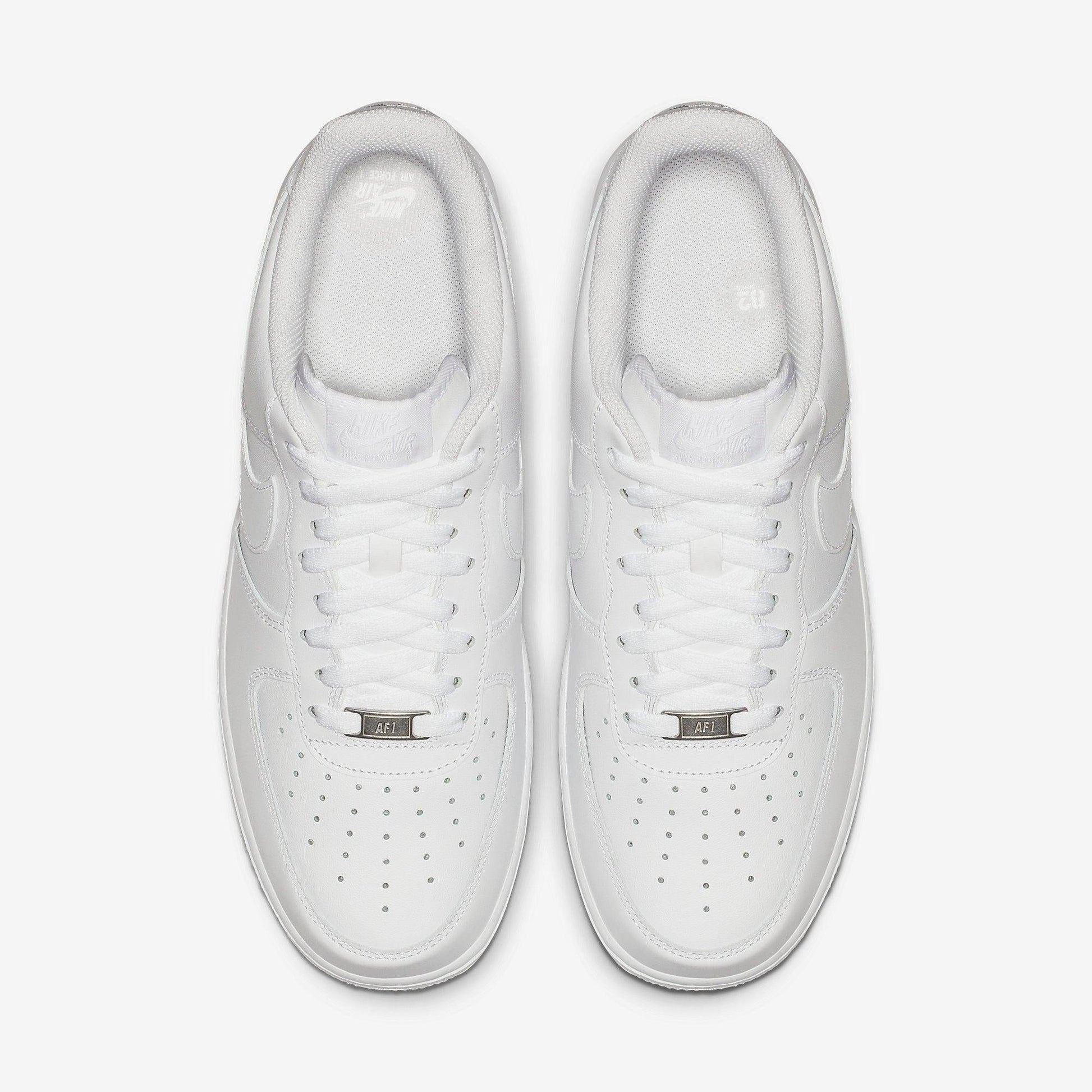 Nike Air Force 1 Low '07 'Triple White' [CW2288-111] Athletic Basketball Casual Fashion Sports Sneakers in White / White - White for Unisex Adult Mens - AVBL MRKT (5)