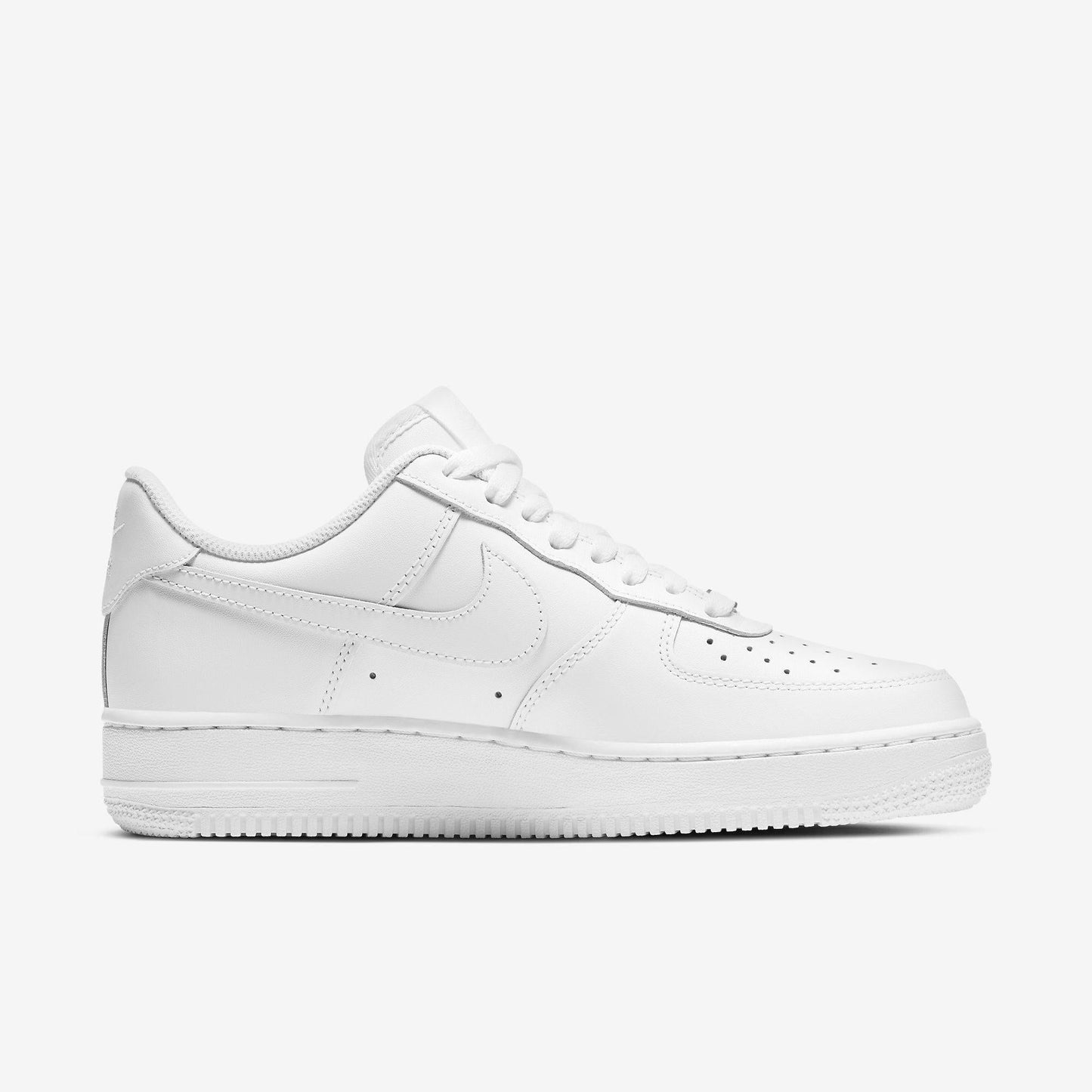 Nike Air Force 1 Low '07 'Triple White' (Womens) [DD8959-100] Athletic Basketball Casual Fashion Sports Sneakers for Unisex Adult Female Ladies Girls WMNS - AVBL MRKT (4)