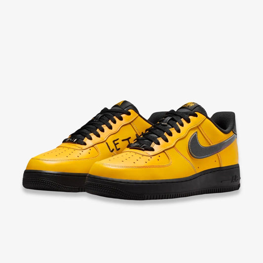 Nike Air Force 1 Low '07 x Ja Morant 'Let Me Be Ja / 12 AM' (2025) [IQ2713-700] Athletic Basketball Casual Fashion Sports Sneakers in Sundial / Black - Cobalt Bliss for Unisex Adult Mens - AVBL MRKT (1)