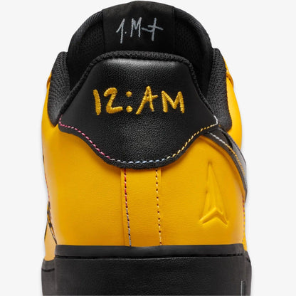 Nike Air Force 1 Low '07 x Ja Morant 'Let Me Be Ja / 12 AM' (2025) [IQ2713-700] Athletic Basketball Casual Fashion Sports Sneakers in Sundial / Black - Cobalt Bliss for Unisex Adult Mens - AVBL MRKT (9)