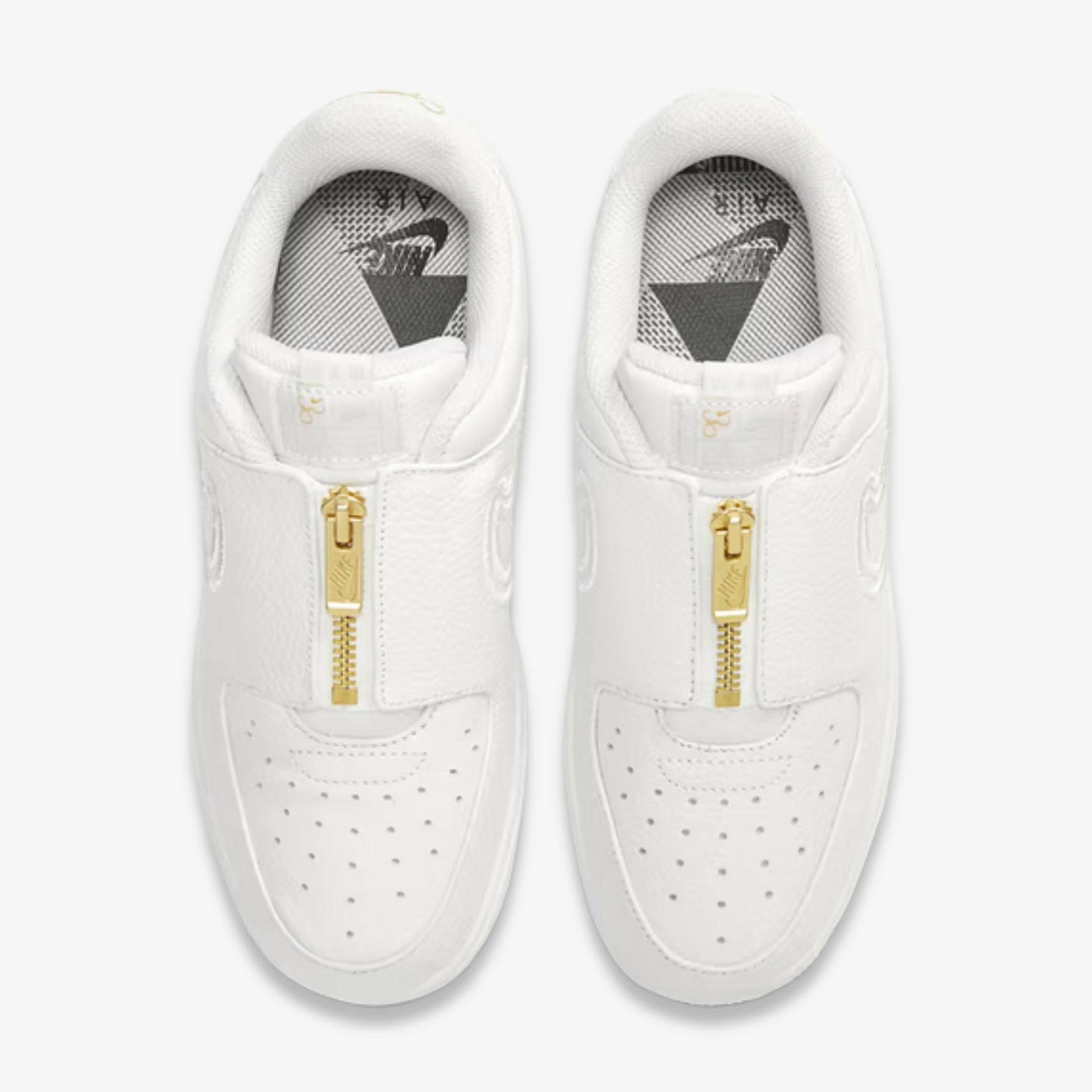 Nike Air Force 1 Low LXX Zip x Serena Williams 'Summit White' (2022) (Womens) [DM5036-100] Athletic Basketball Casual Fashion Sports Sneakers in for Unisex Adult Female Ladies Girls WMNS - AVBL MRKT (4)