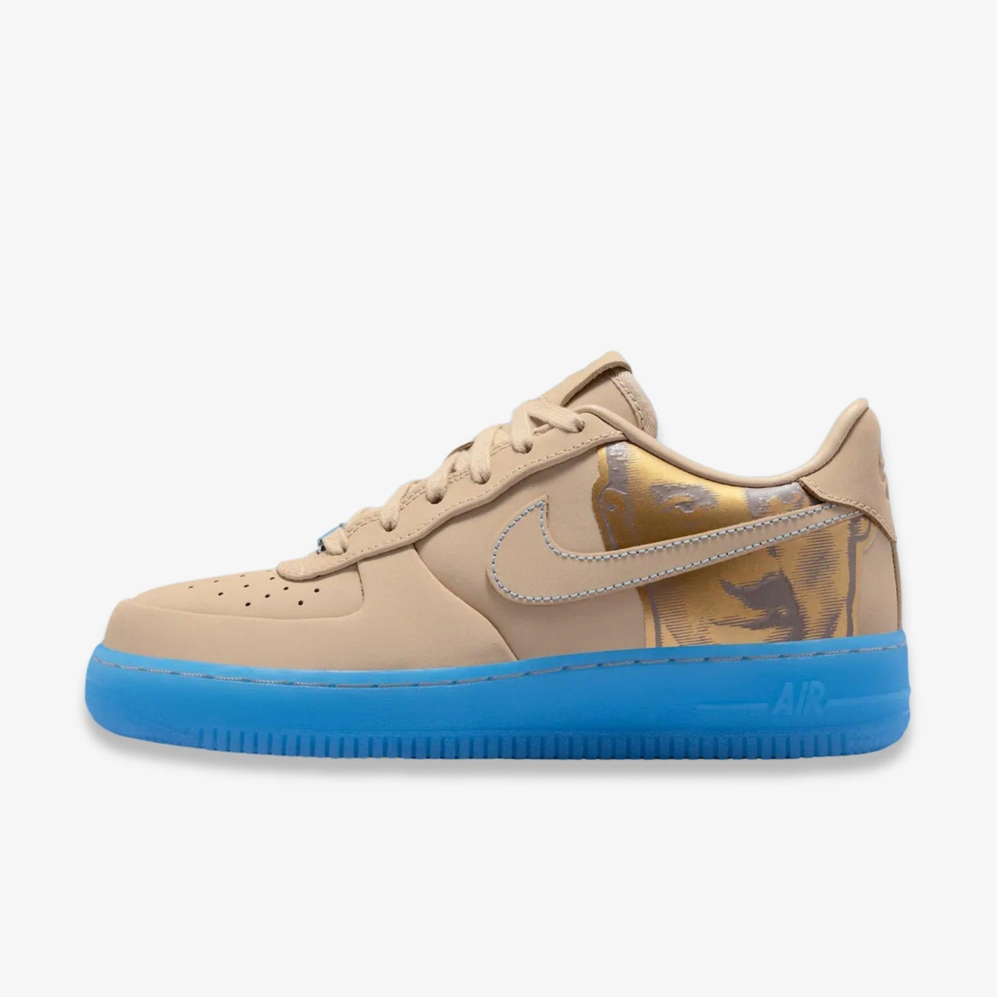 Nike Air Force 1 Low Protro x Kobe Bryant 'Linen' (2025) [IH1018-200] Athletic Basketball Casual Fashion Sports Sneakers in Linen / University Blue for Unisex Adult Mens - AVBL MRKT (2)